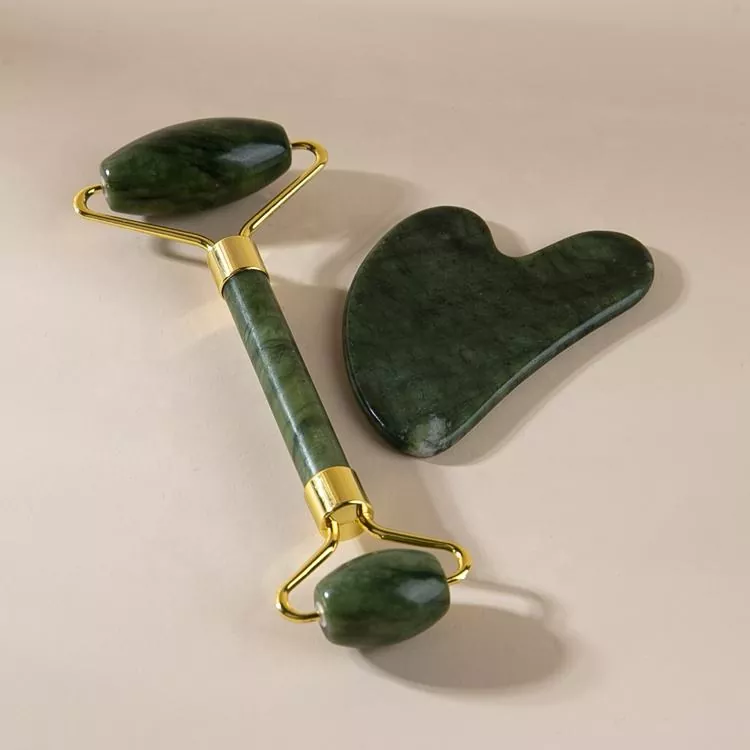 Rullo di giada personalizzato e set Gua Sha