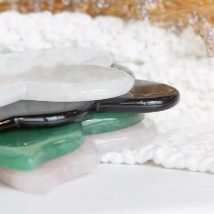 Set di giada roller gua sha