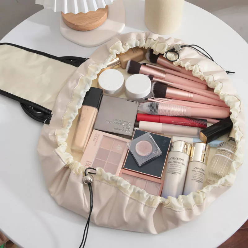 Borsa per trucco cosmetico in pelle impermeabile